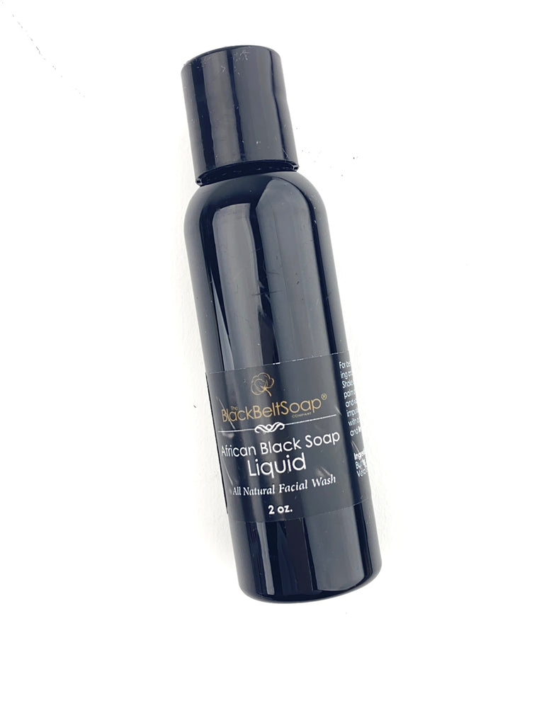 African Black Soap Facial Wash - Liquid
