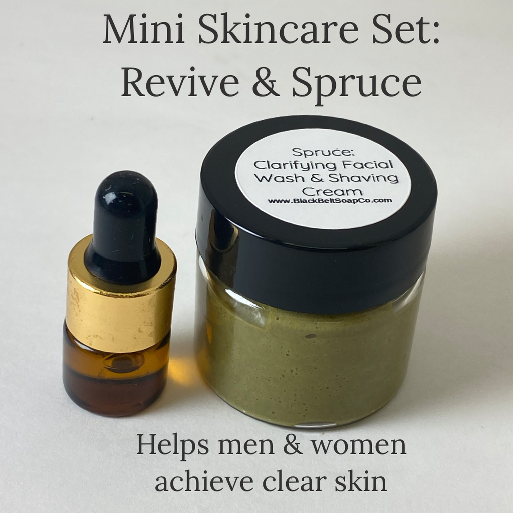 Spruce and Revive: Mini skincare set